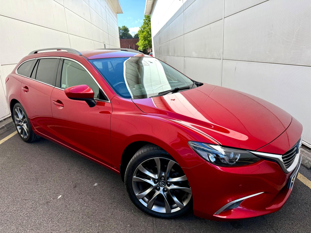 Mazda 6 Estate 2.2 Skyactiv-d Sport Nav Tourer Euro 6 Ss Black #11