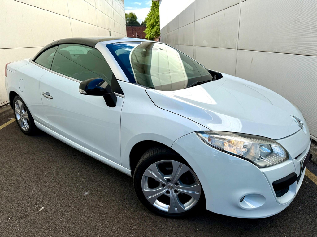 Renault Megane 1.4 Tce Dynamique Tomtom Convertible Ma White #4