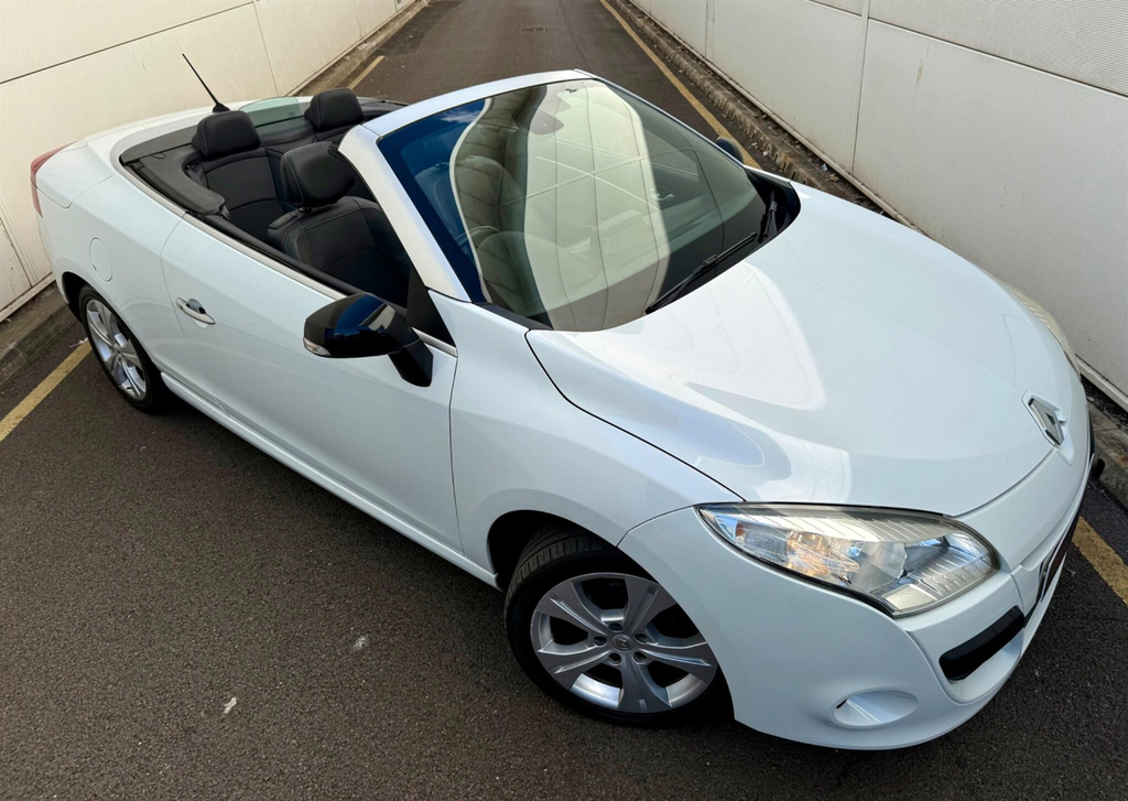 Renault Megane 1.4 Tce Dynamique Tomtom Convertible Ma White #5