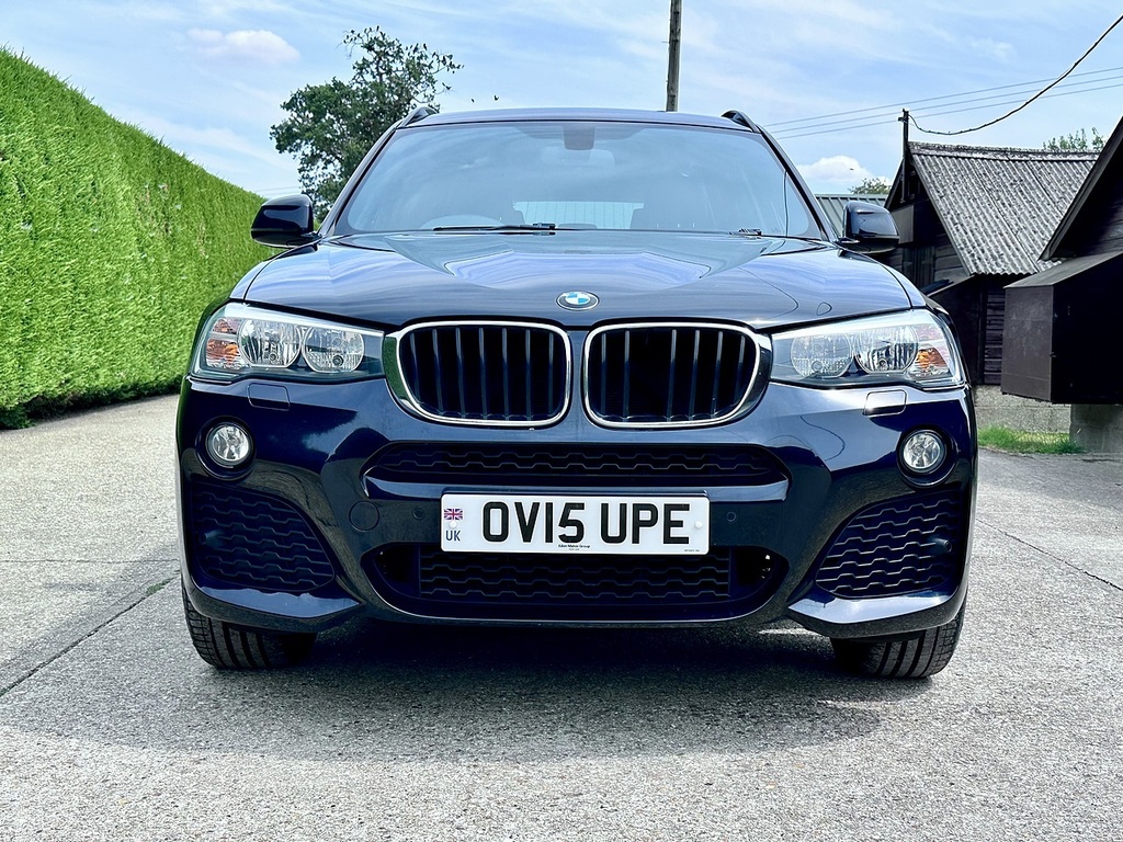 BMW X3 2.0 20D M Sport Suv Xdrive Euro 6 OV15UPE Black #6