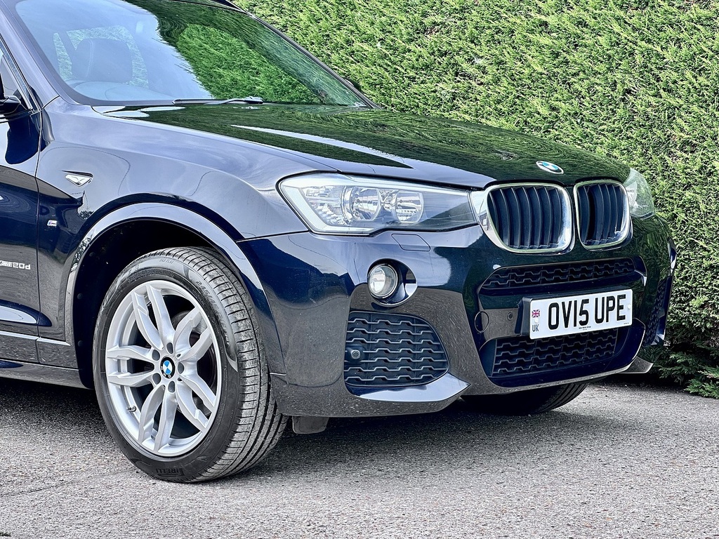 BMW X3 2.0 20D M Sport Suv Xdrive Euro 6 OV15UPE Black #3