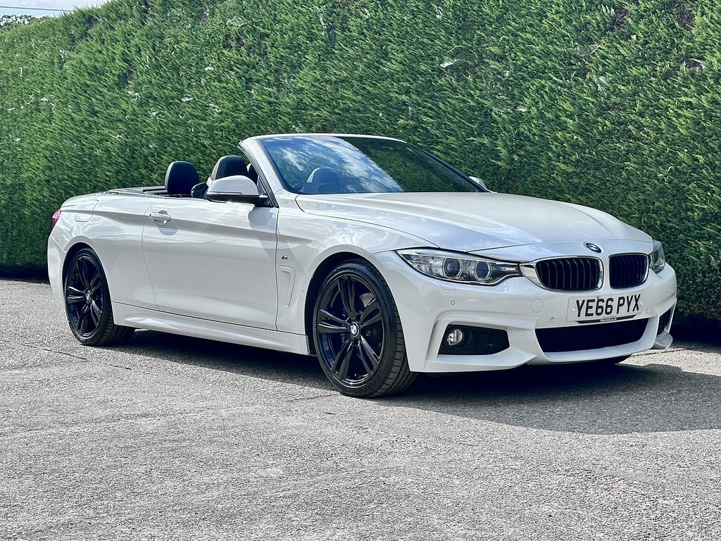 BMW 4 Series 420D M Sport White