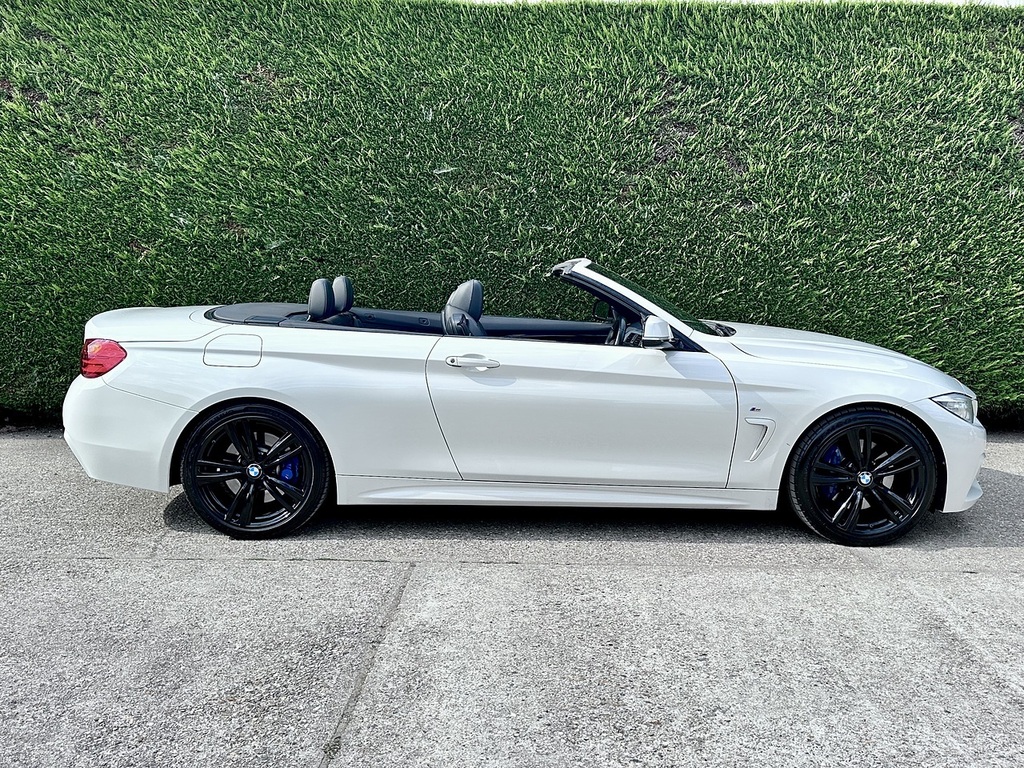 BMW 4 Series 420D M Sport White #5