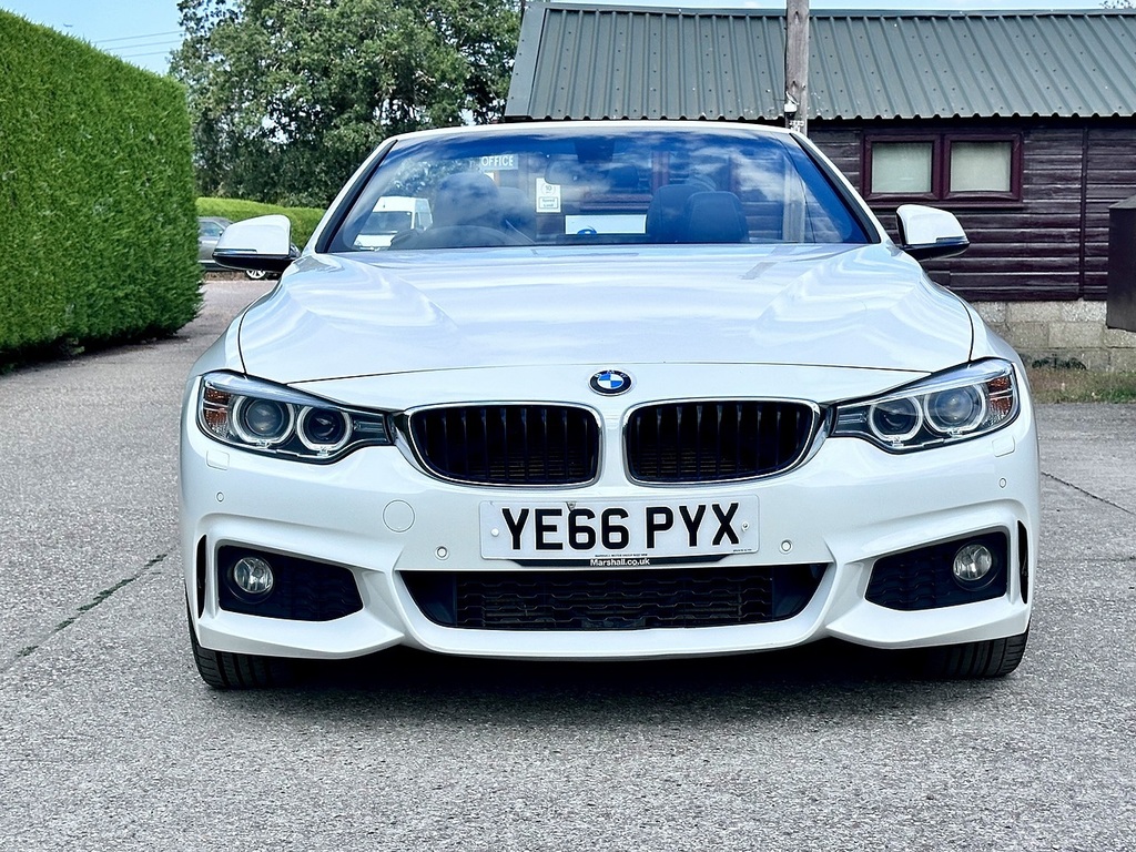 BMW 4 Series 420D M Sport White #6