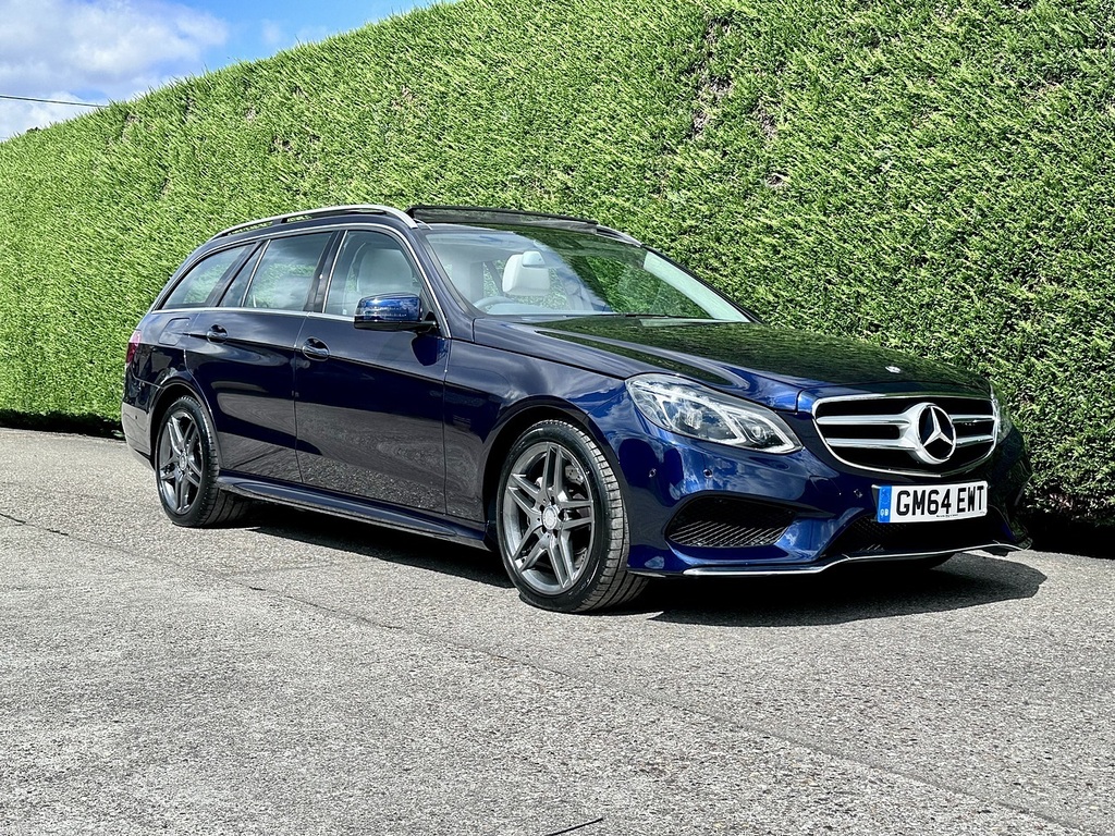 Mercedes-Benz E Class 3.0 E350 V6 Bluetec Amg Line Estate G-t Blue