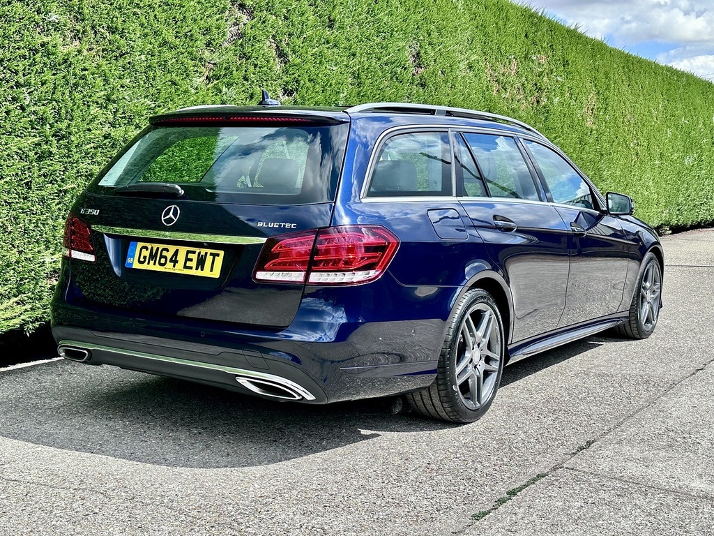 Mercedes-Benz E Class 2.1 E220 Cdi Amg Sport Saloon G-tronic Black #13