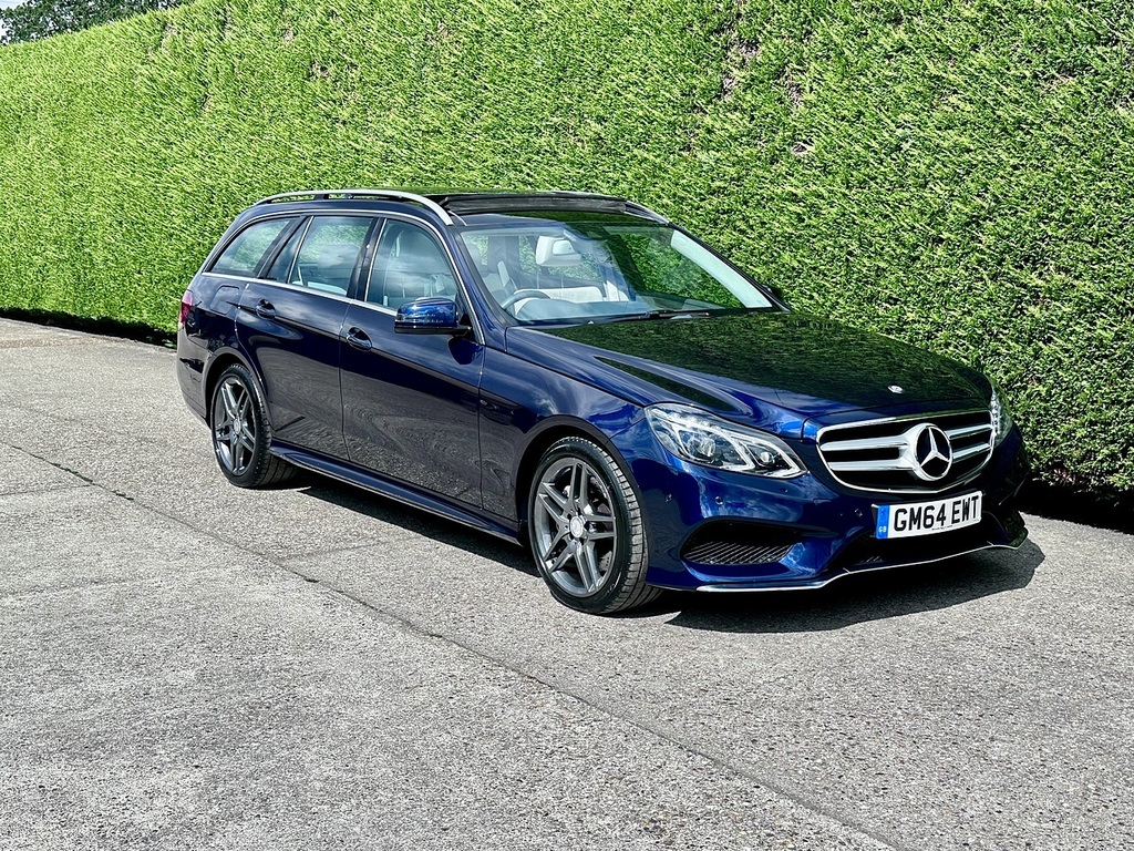Mercedes-Benz E Class 3.0 E350 V6 Bluetec Amg Line Estate G-t Blue #3