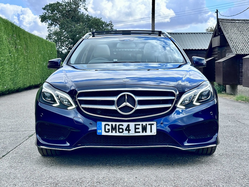 Mercedes-Benz E Class 3.0 E350 V6 Bluetec Amg Line Estate G-t Blue #6