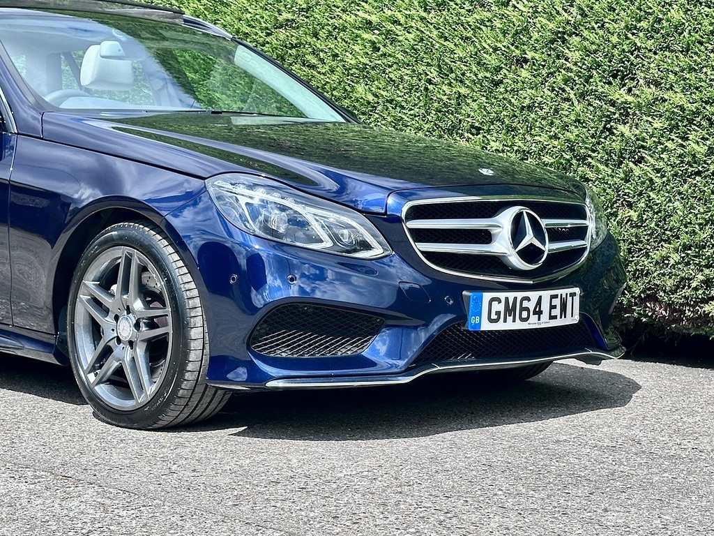 Mercedes-Benz E Class 3.0 E350 V6 Bluetec Amg Line Estate G-t Blue #4