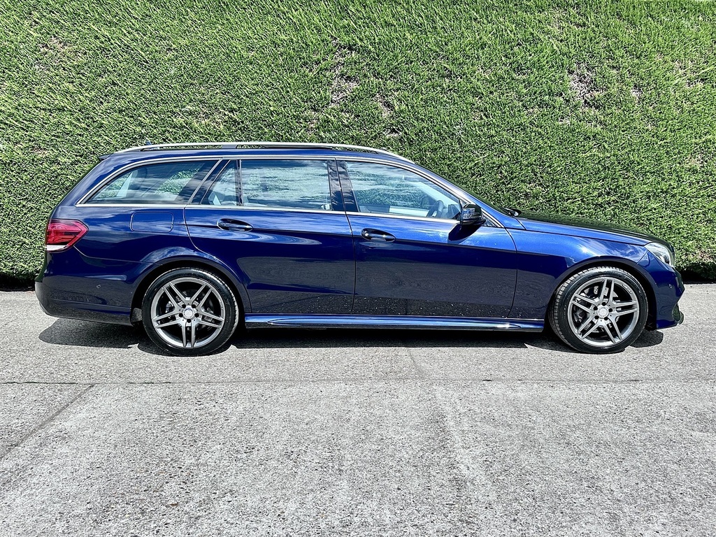 Mercedes-Benz E Class 3.0 E350 V6 Bluetec Amg Line Estate G-t Blue #5