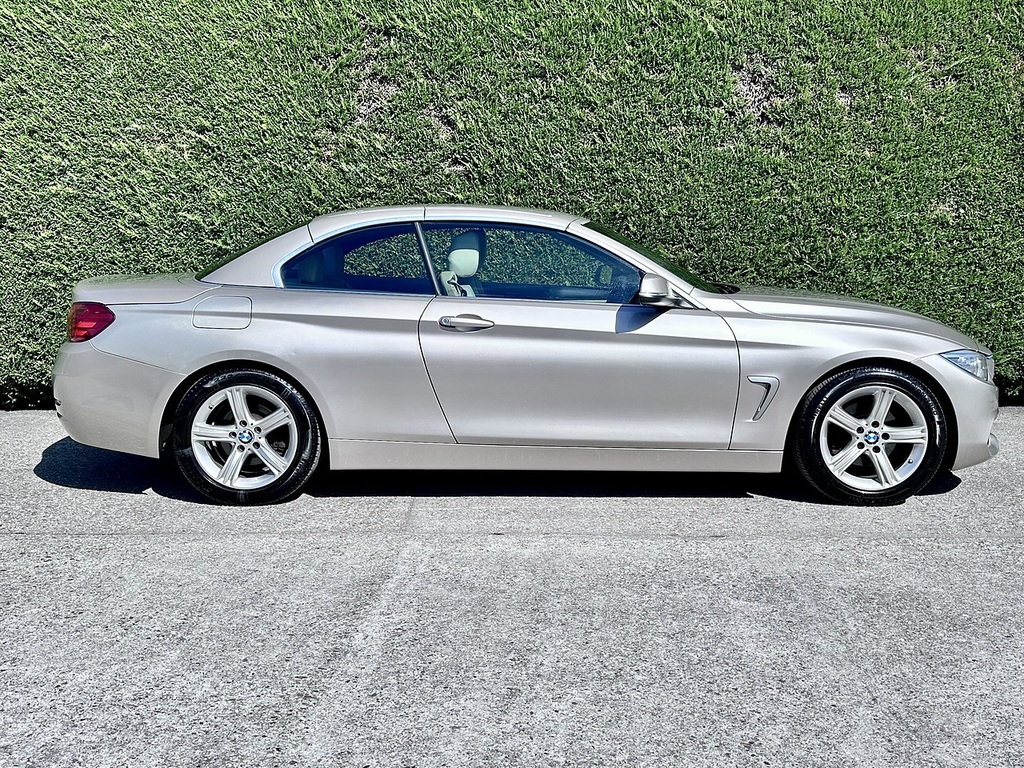 BMW 4 Series 2.0 420I Se Convertible Euro 6 S Silver #6
