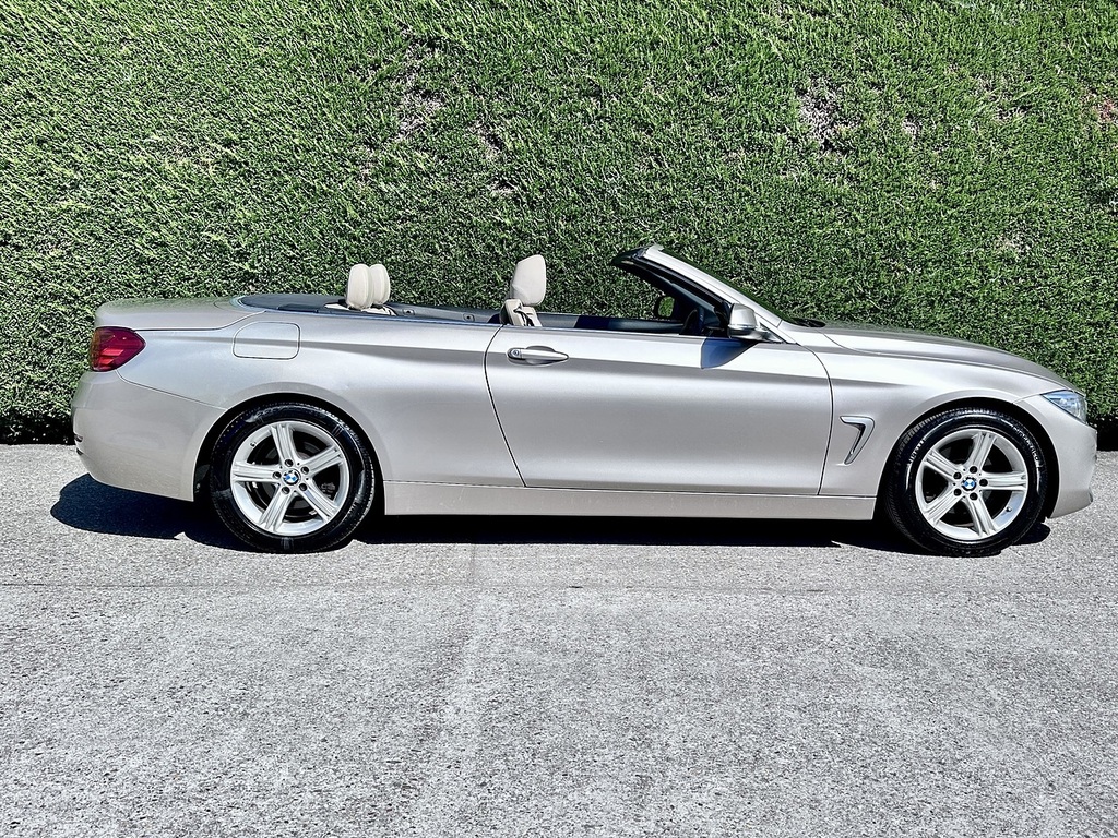 BMW 4 Series 2.0 420I Se Convertible Euro 6 S Silver #5