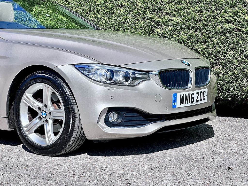 BMW 4 Series 2.0 420I Se Convertible Euro 6 S Silver #4