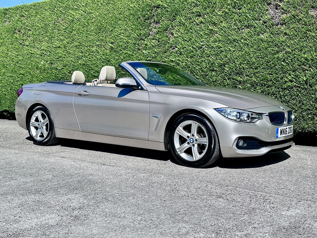 BMW 4 Series 2.0 420I Se Convertible Euro 6 S Silver #2