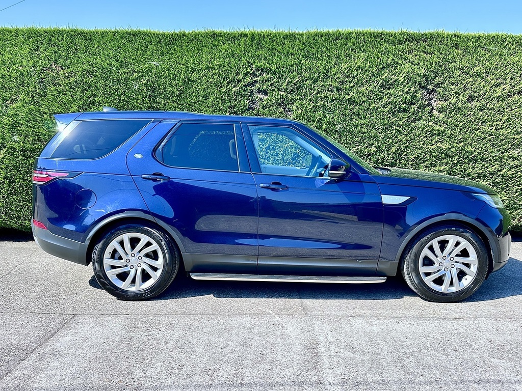Land Rover Discovery Sd4 Hse Blue #4