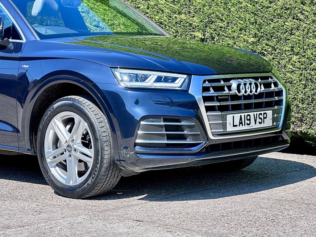 Audi Q5 2.0 Tfsi 45 S Line Suv S Tronic Quattro Blue #4