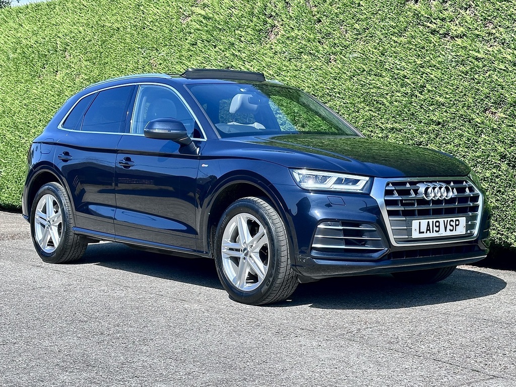 Audi Q5 2.0 Tfsi 45 S Line Suv S Tronic Quattro Blue