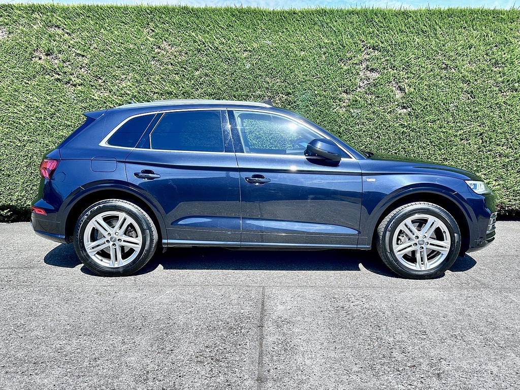 Audi Q5 2.0 Tfsi 45 S Line Suv S Tronic Quattro Blue #6