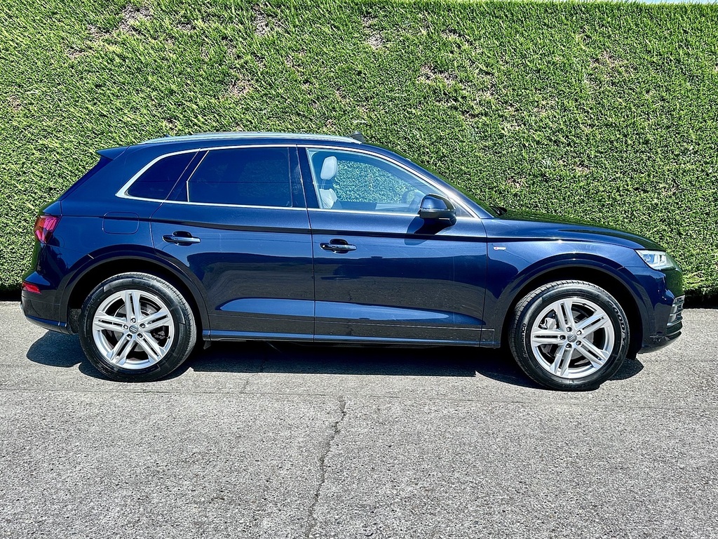 Audi Q5 2.0 Tfsi 45 S Line Suv S Tronic Quattro Blue #3
