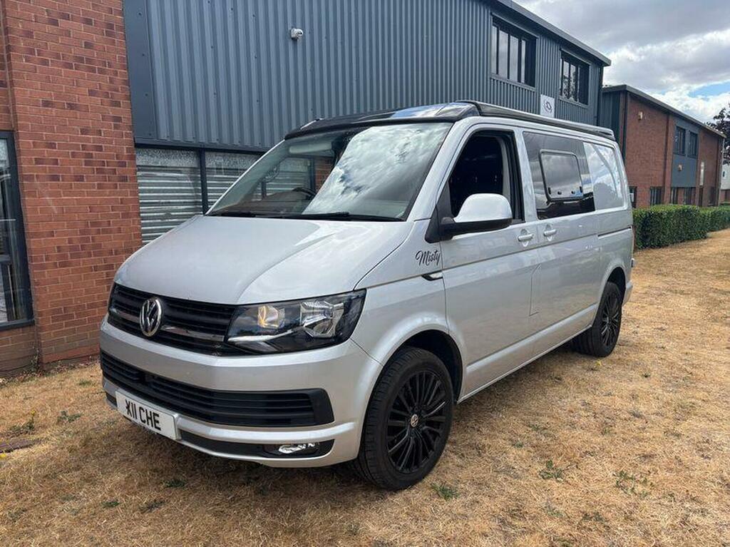 Volkswagen Transporter 2.0 Tdi,t28,high Line, Euro 6,Camper Van Silver #3
