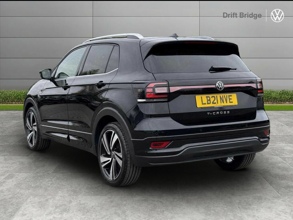 Volkswagen T-Cross 1.5 Tsi Evo R-line Dsg Black #3