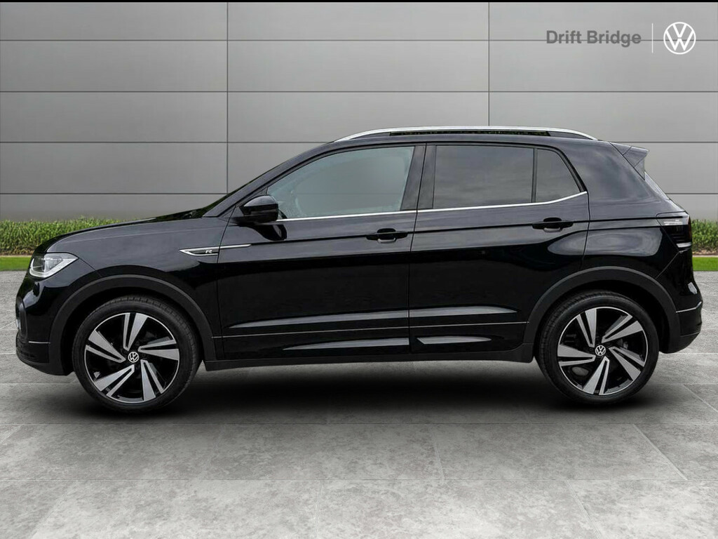 Volkswagen T-Cross 1.5 Tsi Evo R-line Dsg Black #4