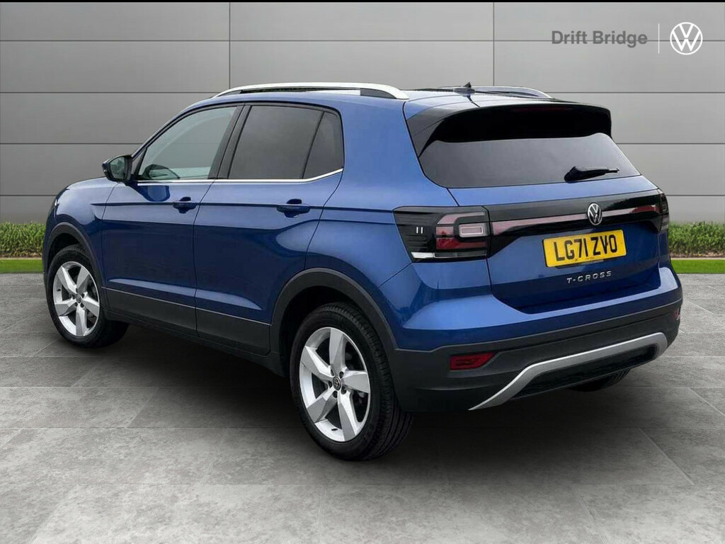 Volkswagen T-Cross 1.0 Tsi 110 Sel Dsg Blue #3