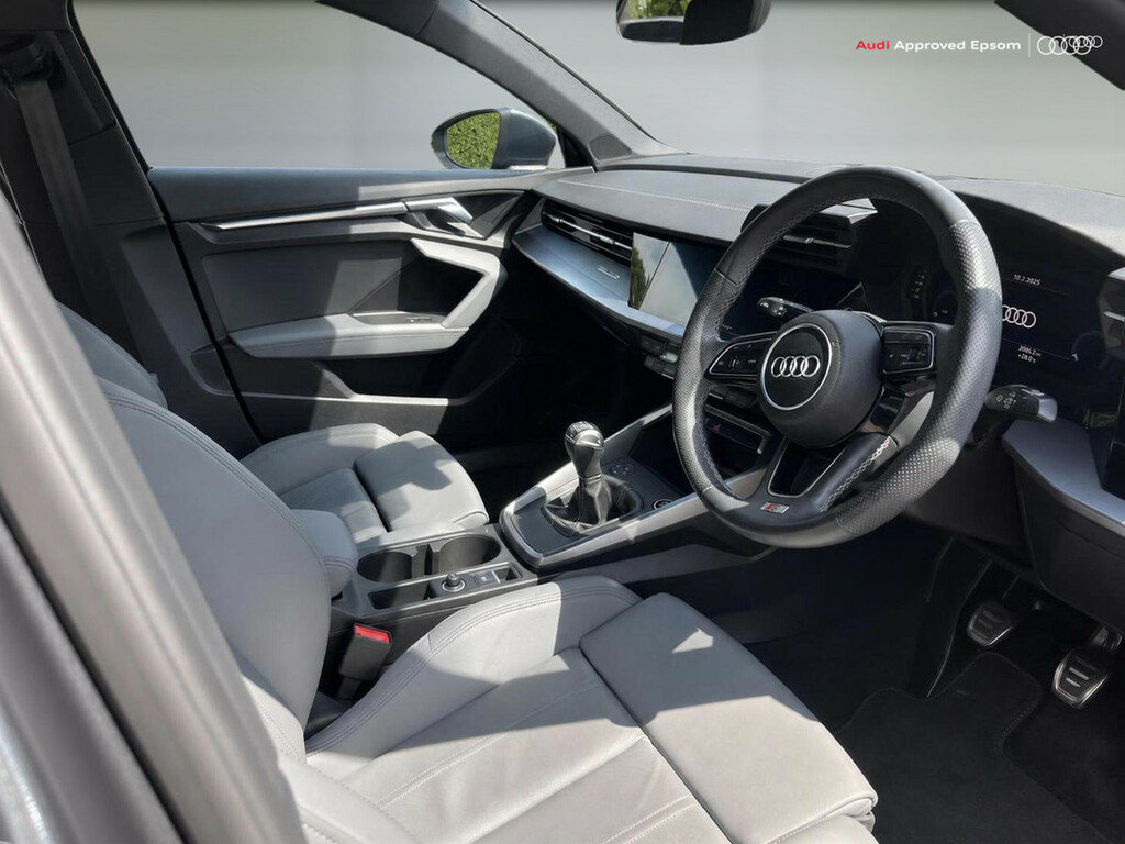 Audi A3 30 Tfsi S Line GU23VHK Grey #2
