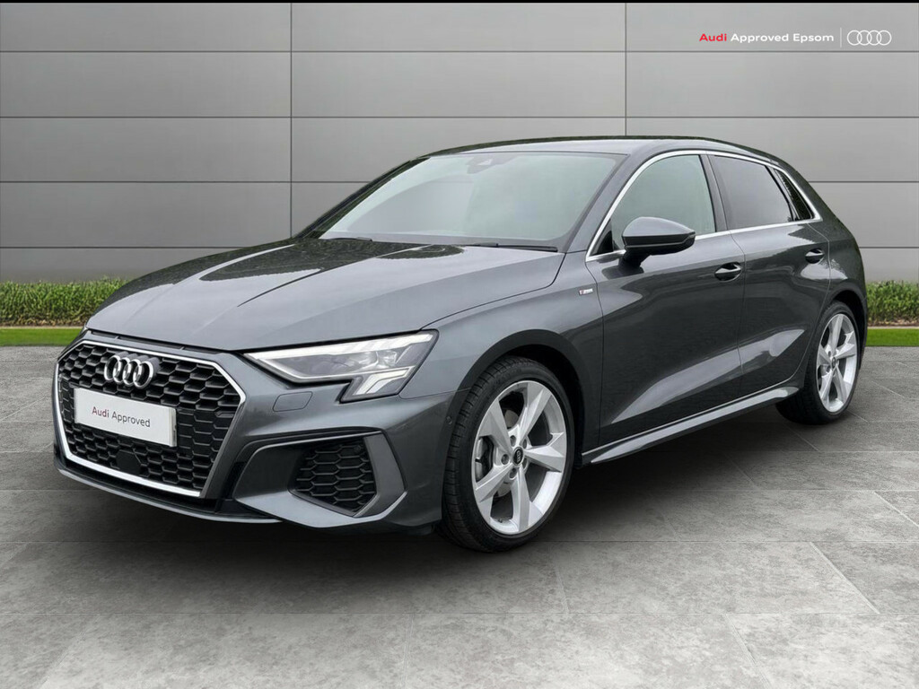 Audi A3 30 Tfsi S Line GU23VHK Grey #6