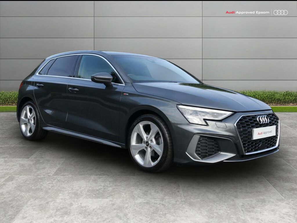 Audi A3 30 Tfsi S Line GU23VHK Grey