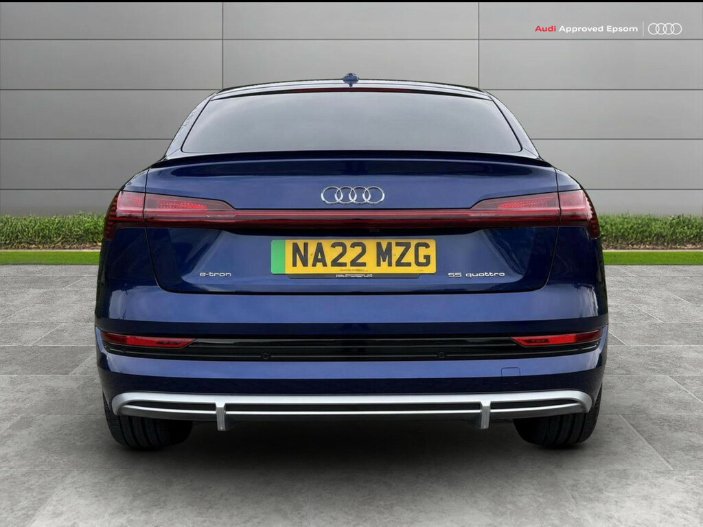 Audi E-tron 300Kw 55 Quattro 95Kwh S Line Blue #6