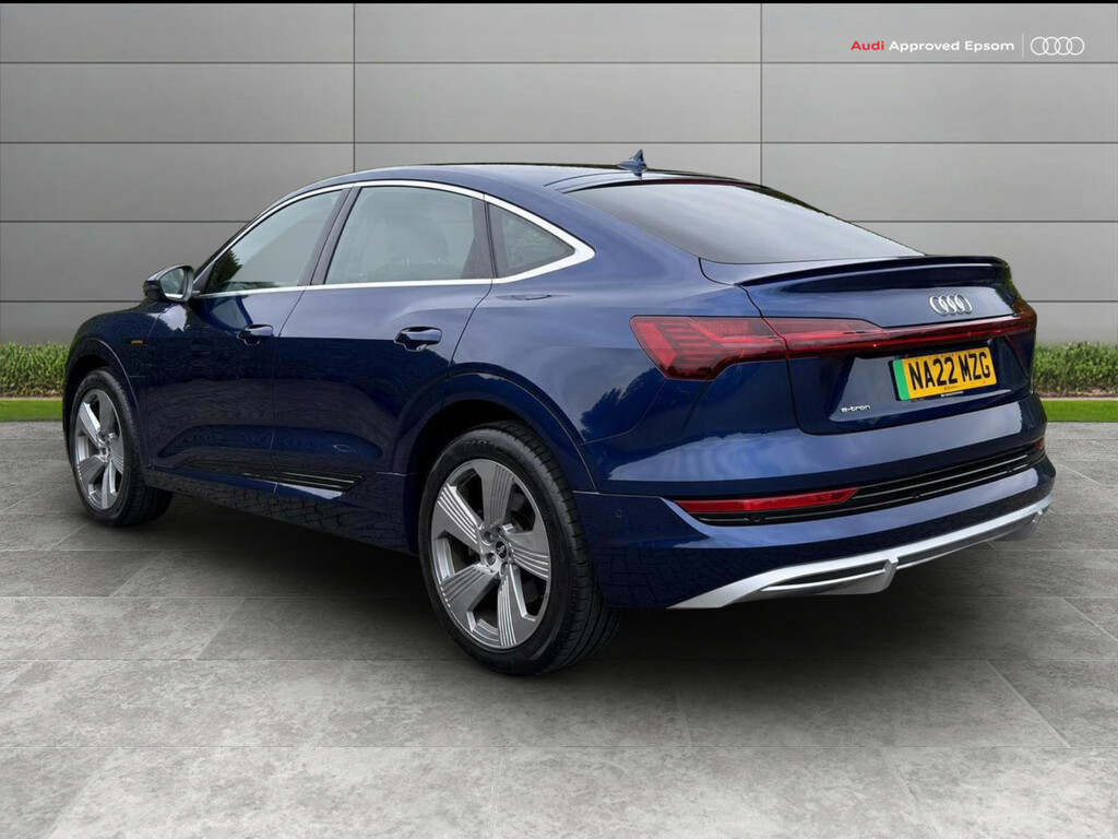 Audi E-tron 300Kw 55 Quattro 95Kwh S Line Blue #5