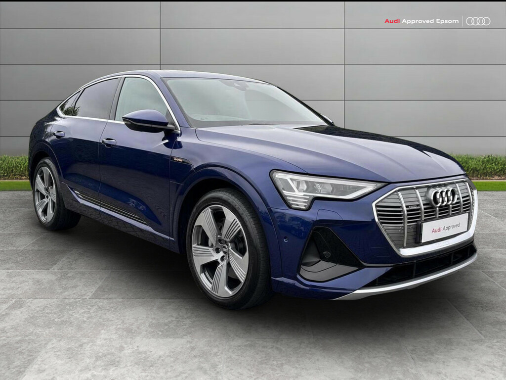 Audi E-tron 300Kw 55 Quattro 95Kwh S Line Blue