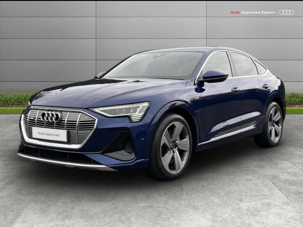 Audi E-tron 300Kw 55 Quattro 95Kwh S Line Blue #3