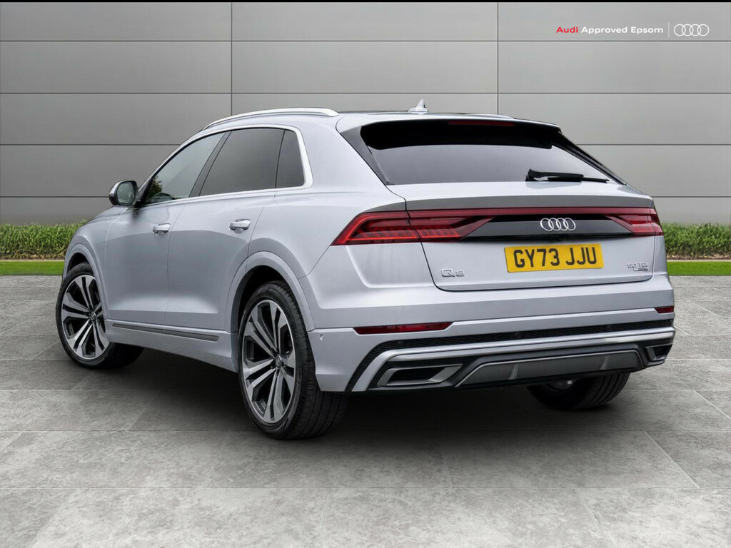 Audi Q8 50 Tdi Quattro S Line Tiptronic Leather Silver #6