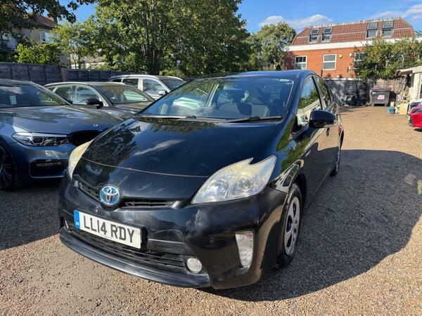 Toyota Prius 1.8 Vvt-h T3 Cvt Euro 5 Ss LL14RDY Black #6