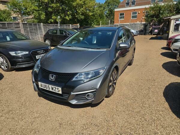 Honda Civic 1.8 I-vtec Se Plus Tourer Euro 6 Ss Grey #5