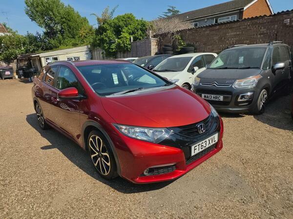 Honda Civic 1.8 I-vtec Sr Tourer Euro 5 Ss Red