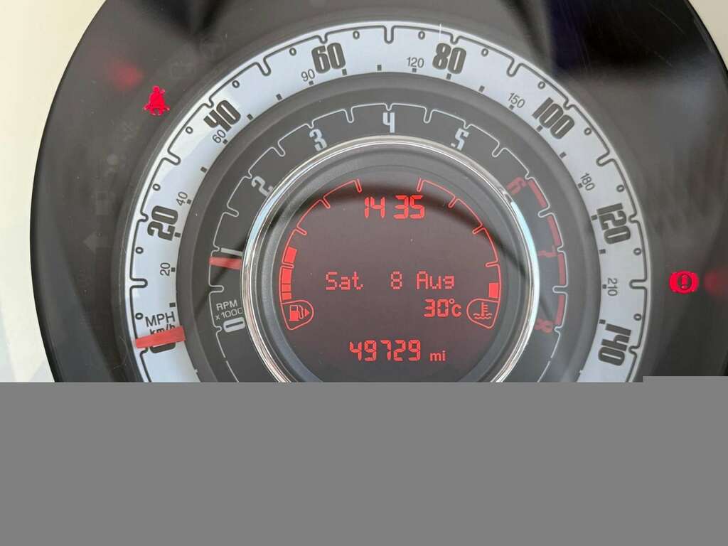 Fiat 500 1.2 500 Lounge Grey #6