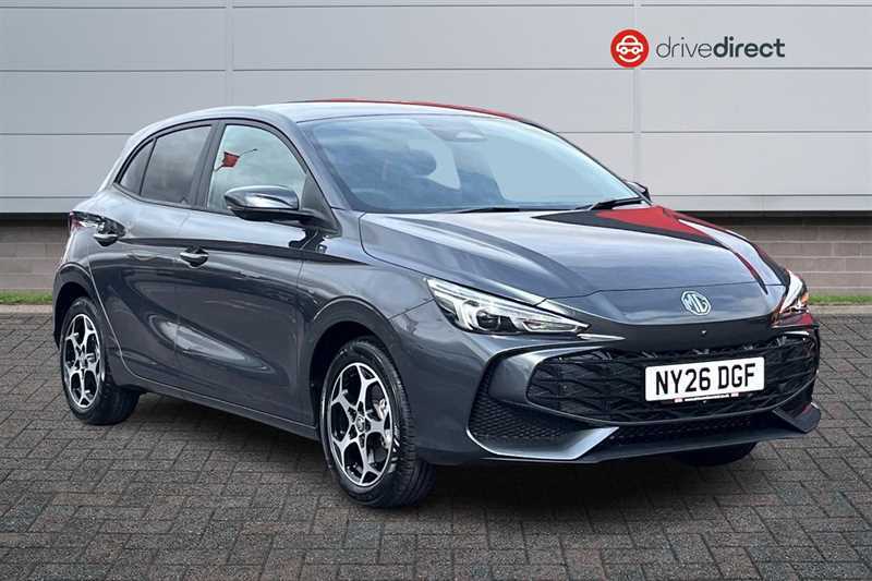 MG MG3 1.5 Hybrid Trophy Hatchback Hybrid Aut NY26DGF Grey