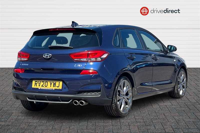 Hyundai I30 I30 1.4T Gdi N Line Nav Dct Hatchback Blue #3
