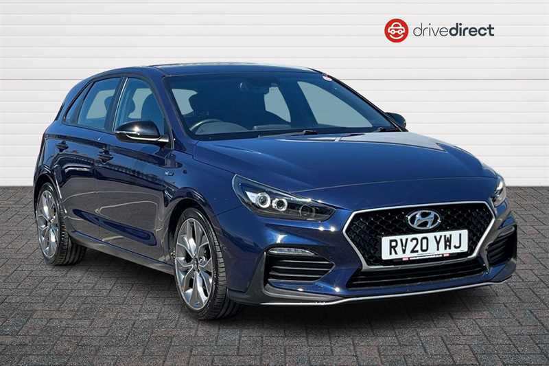 Hyundai I30 I30 1.4T Gdi N Line Nav Dct Hatchback Blue
