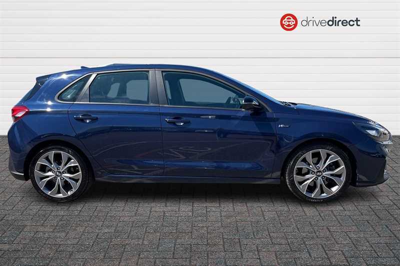 Hyundai I30 I30 1.4T Gdi N Line Nav Dct Hatchback Blue #2