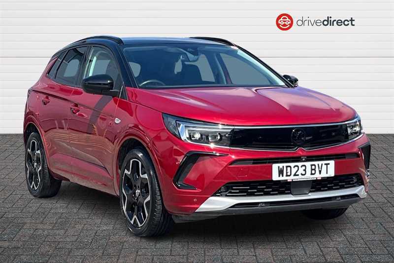 Vauxhall Grandland 1.5 Turbo D Ultimate Suv Euro 6 S WD23BVT Red