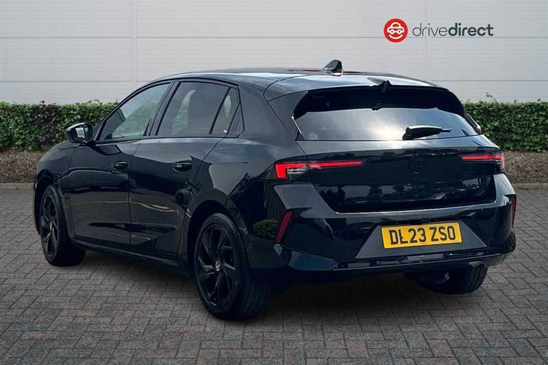 Vauxhall Astra 1.2 Turbo Gs Hatchback Euro 6 S DL23ZSO Black #5