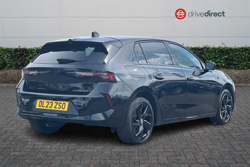 Vauxhall Astra 1.2 Turbo Gs Hatchback Euro 6 S DL23ZSO Black #3
