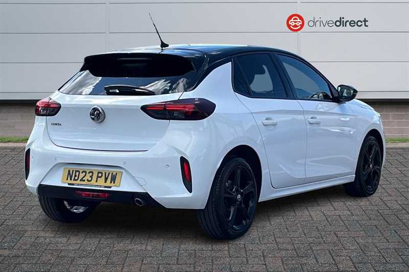 Vauxhall Corsa 1.2 Turbo Gs Line Hatchback Euro ND23PVW White #3