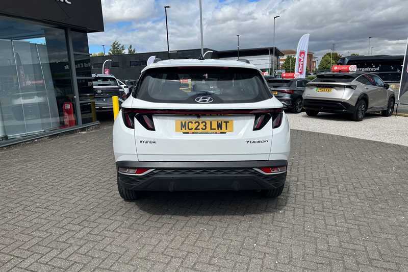 Hyundai Tucson 1.6 T-gdi Se Connect Suv Euro 6 MC23LWT White #3