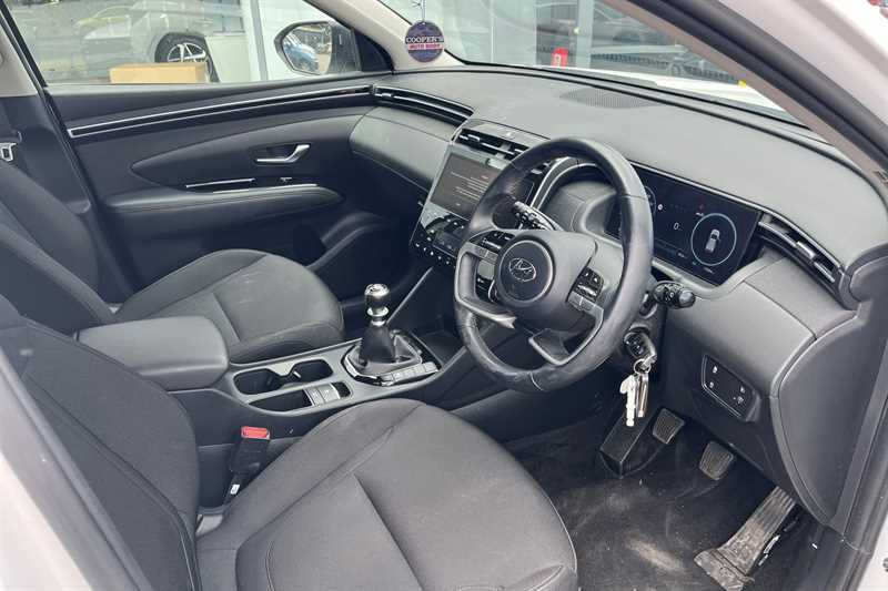 Hyundai Tucson 1.6 T-gdi Se Connect Suv Euro 6 MC23LWT White #6