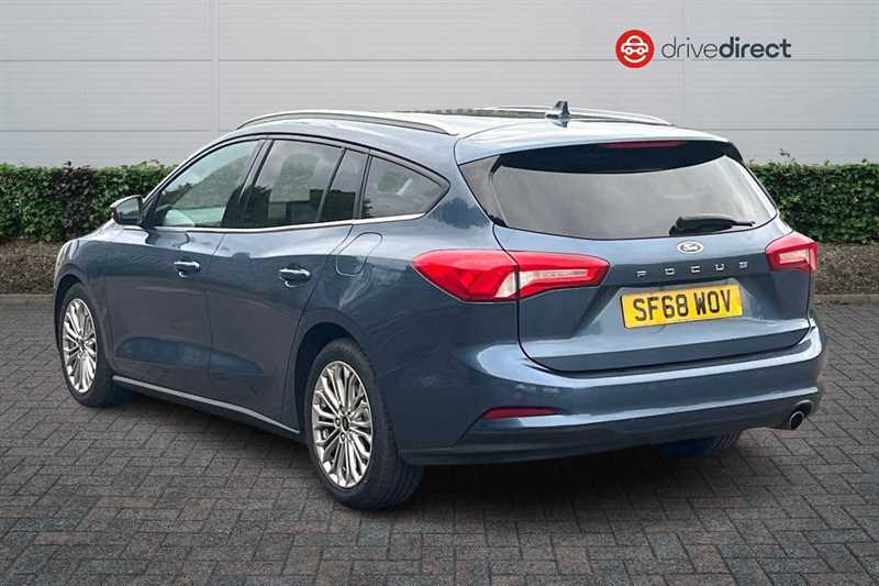 Ford Focus 1.0T Ecoboost Titanium X Estate Eu SF68WOV Blue #5